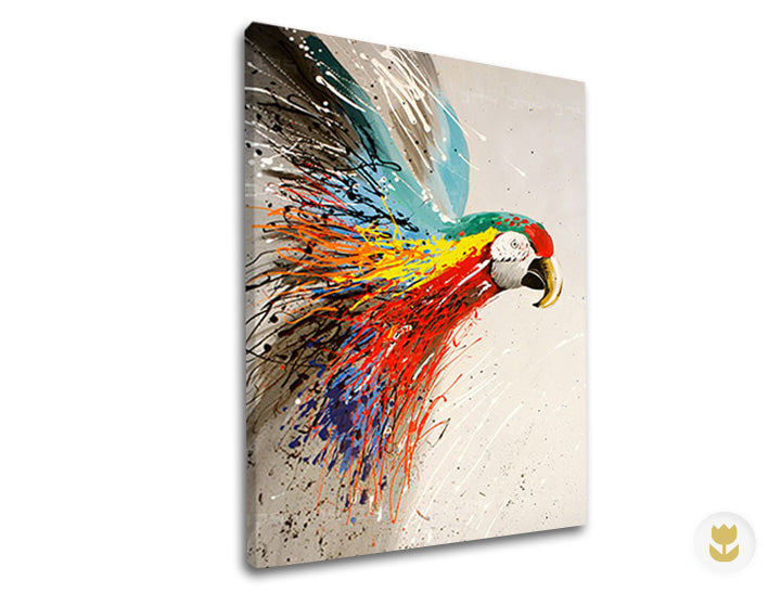 Αναπαραγωγή του συγγραφέα σε καμβά PAPAGAY XOBDA020E1