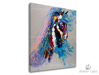 Αναπαραγωγή του συγγραφέα σε καμβά ŽREBEC XOBDA033E1