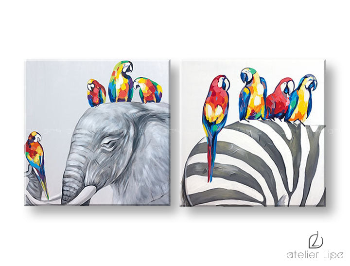 Αναπαραγωγή του συγγραφέα σε καμβά ΖΩΑ XOBDA037E2