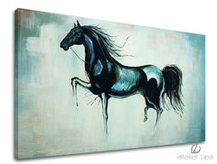 Αναπαραγωγή του συγγραφέα σε καμβά ŽREBEC XOBDA038E1