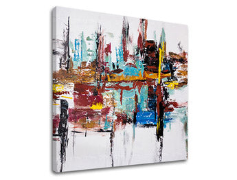 Αναπαραγωγή του συγγραφέα σε καμβά ABSTRACT XOBDA043E1