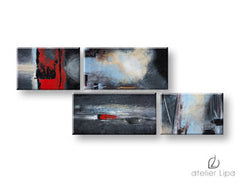 Αναπαραγωγή του συγγραφέα σε καμβά ABSTRACT XOBDA049E4