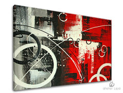 Αναπαραγωγή του συγγραφέα σε καμβά ABSTRACT XOBDO058D1