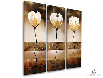 Αναπαραγωγή του συγγραφέα σε καμβά FLOWERS XOBDO093D3