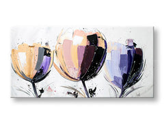 Αναπαραγωγή του συγγραφέα σε καμβά FLOWERS XOBFB068E1