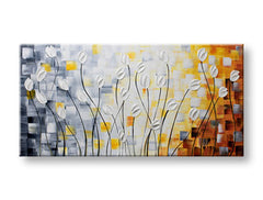 Αναπαραγωγή του συγγραφέα σε καμβά FLOWERS XOBFB085E1