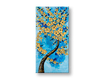 Αναπαραγωγή του συγγραφέα σε καμβά STROMY XOBFB104E1