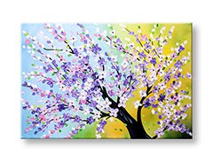 Αναπαραγωγή του συγγραφέα σε καμβά STROMY XOBFB121E1