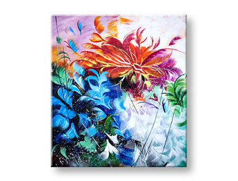 Αναπαραγωγή του συγγραφέα σε καμβά FLOWERS XOBFB186E1