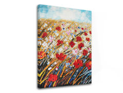 Αναπαραγωγή του συγγραφέα σε καμβά FLOWERS XOBFB189E1