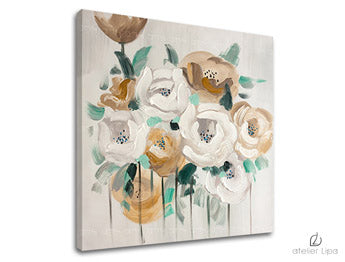 Αναπαραγωγή του συγγραφέα σε καμβά FLOWERS XOBFB531E1