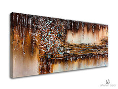 Αναπαραγωγή του συγγραφέα σε καμβά ABSTRACT XOBFB536E1