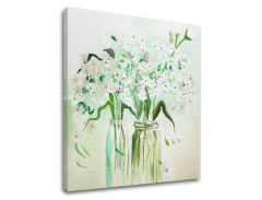 Αναπαραγωγή του συγγραφέα σε καμβά FLOWERS XOBFB541E1