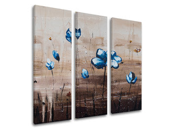 Αναπαραγωγή του συγγραφέα σε καμβά FLOWERS XOBFB546E3