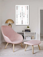 Ζωγραφική τοίχου Στοιχείο με χώρο / Dan Johannson XOBDJ081E1