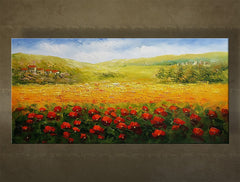 Χειροποίητη ζωγραφική τοίχου LANDSCAPE BI145E1 | διαφορετικά μεγέθη