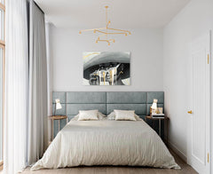 Πίνακες σε καμβά PREMIUM ART | Μια γυναίκα με καπέλο