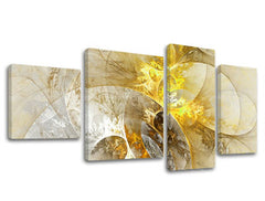 Η εικόνα σε καμβά 4 μέρη ABSTRAKT AB039E40