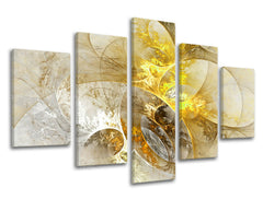 Ζωγραφική τοίχου 5 τμημάτων ABSTRAKT AB039E50