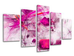 Ζωγραφική τοίχου 5 τμημάτων ABSTRAKT AB045E50
