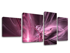 Η εικόνα σε καμβά 4 μέρη ABSTRAKT AB046E40