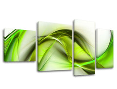 Ζωγραφική τοίχου 4 τμημάτων ABSTRAKT - εικόνα 2