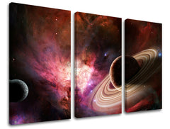 Τοιχογραφία 3 τμημάτων UNIVERSE GA001E30