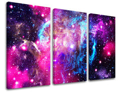 Τοιχογραφία 3 τμημάτων UNIVERSE GA003E30