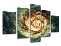 Ζωγραφική τοίχου 5 τμημάτων UNIVERSE GA005E50