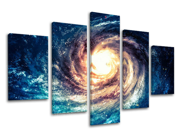 Ζωγραφική τοίχου 5 τμημάτων UNIVERSE GA006E50
