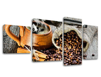 Η εικόνα σε καμβά 4 μέρη ΚΟΥΖΙΝΑ KU023E40