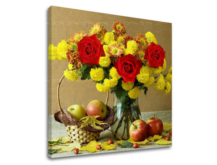 Ζωγραφική τοίχου FLOWERS KV021E12
