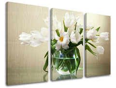 Τοιχογραφία 3 τμημάτων FLOWERS KV033E30