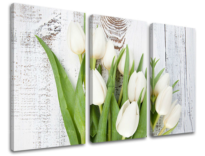 Τοιχογραφία 3 τμημάτων FLOWERS KV036E30