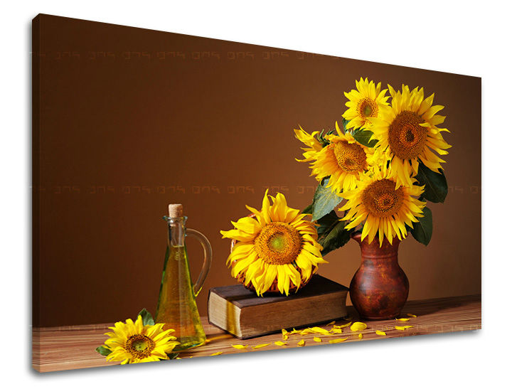 Ζωγραφική τοίχου FLOWERS SUNflowers KV038E11