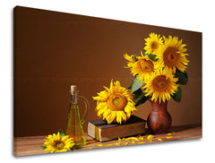 Ζωγραφική τοίχου FLOWERS SUNflowers KV038E11