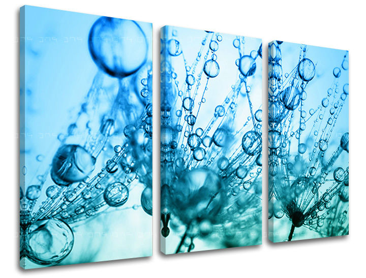 Τοιχογραφία 3 τμημάτων FLOWERS KV060E30