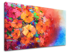 Ζωγραφική τοίχου FLOWERS KV062E11