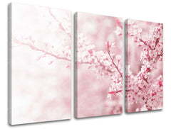 Τοιχογραφία 3 τμημάτων FLOWERS KV063E30