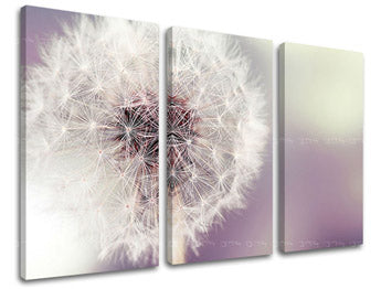 Τοιχογραφία 3 τμημάτων FLOWERS KV065E30