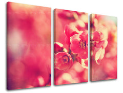 Τοιχογραφία 3 τμημάτων FLOWERS KV072E30