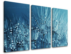 Τοιχογραφία 3 τμημάτων FLOWERS KV085E30