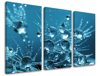 Τοιχογραφία 3 τμημάτων FLOWERS KV101E30