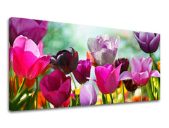 Ζωγραφική τοίχου Πανόραμα FLOWERS XOBKV148E13