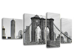 Ζωγραφική τοίχου 4 τμημάτων CITY / NEW YORK ME114E40