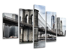 Ζωγραφική τοίχου 5 τμημάτων CITY / NEW YORK ME115E50