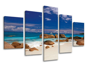 Τέχνη τοίχου 5 τμημάτων PLAZA PL010E50