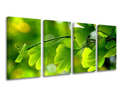 Ζωγραφική τοίχου 4 τμημάτων RASTLINY RA020E41