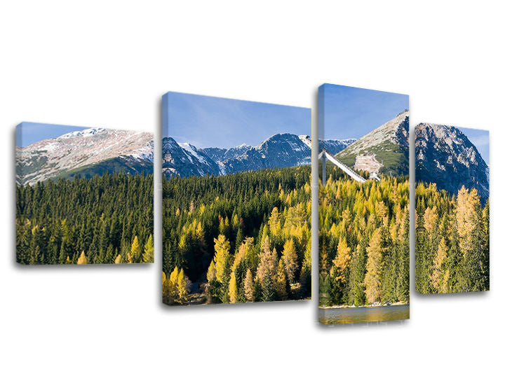 Η εικόνα σε καμβά 4 μέρη SLOVAKIA SK004E40