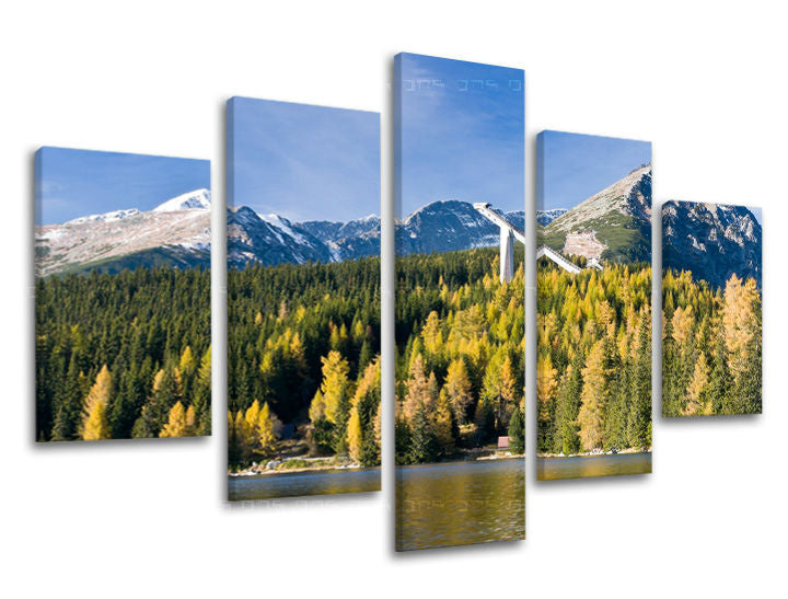 Ζωγραφική τοίχου 5 μέρη ΣΛΟΒΑΚΙΑ SK004E50